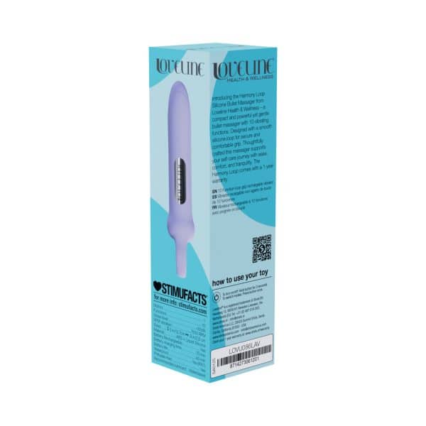LoveLine Harmony Loop Grip Vibe Liquid Silicone Lavender - Image 5