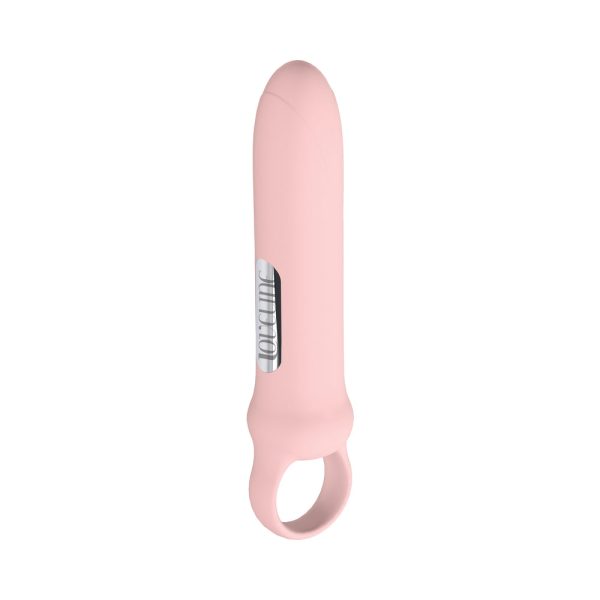 LoveLine Harmony Loop Grip Vibe Liquid Silicone Pink - Image 3