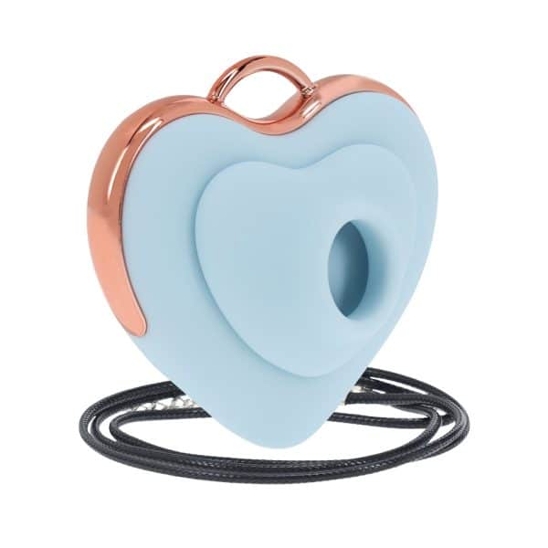 LoveLine Luvie AirTapTech Rechargeable Vibrator Waterproof Blue - Image 3
