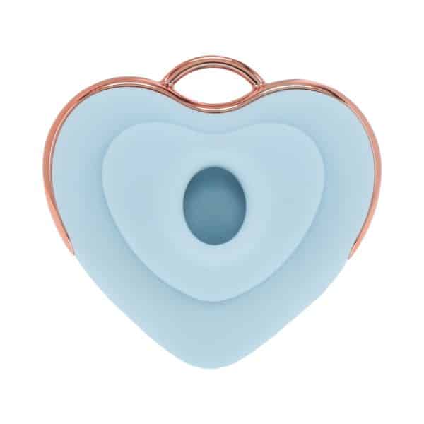 LoveLine Luvie AirTapTech Rechargeable Vibrator Waterproof Blue - Image 4