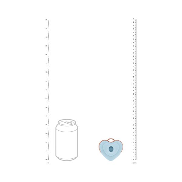 LoveLine Luvie AirTapTech Rechargeable Vibrator Waterproof Blue - Image 7