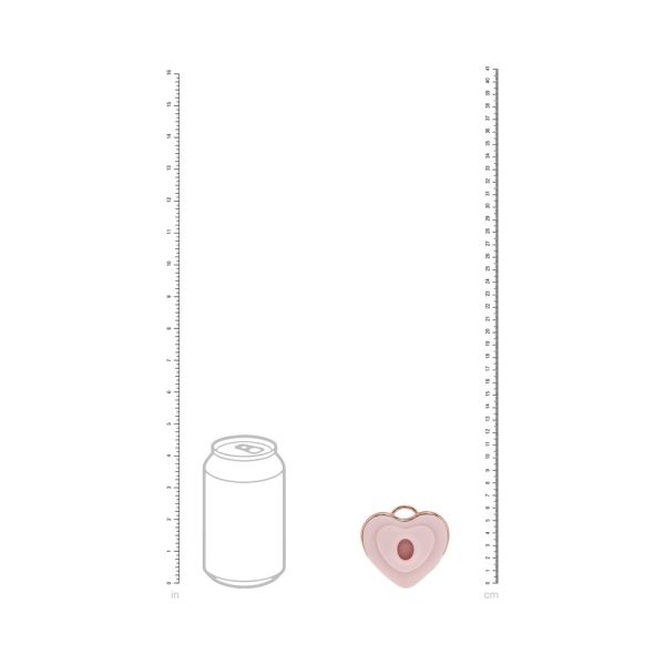 LoveLine Luvie AirTapTech Rechargeable Vibrator Waterproof Pink - Image 7