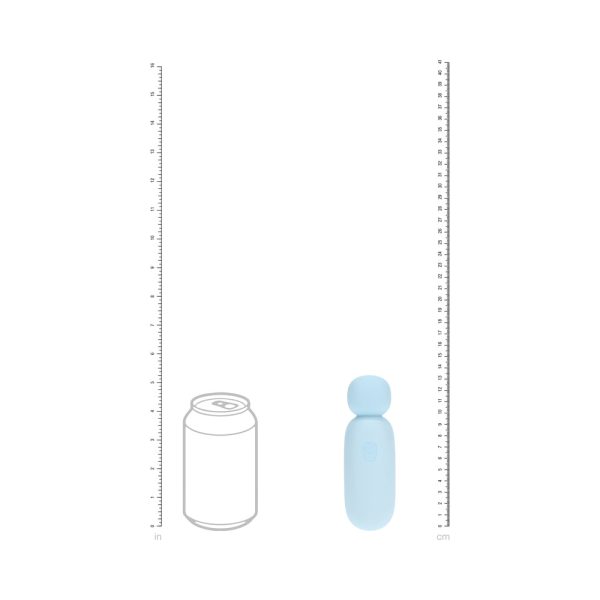 LoveLine Mochi Rechargeable Vibrator Waterproof Blue - Image 5