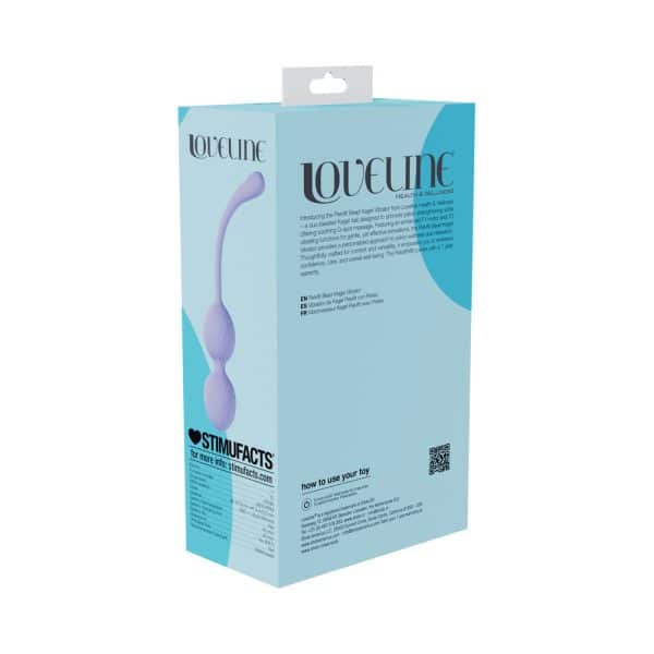 LoveLine PelviFit Beads Kegel Vibe Waterproof Remote Lavender - Image 5