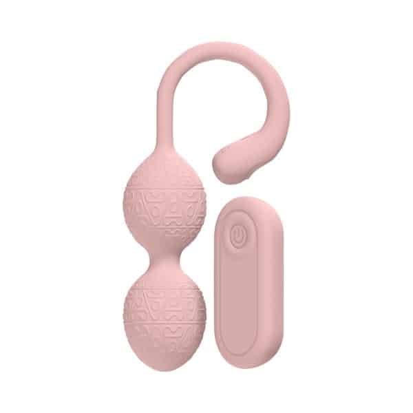 LoveLine PelviFit Beads Kegel Vibe Waterproof Remote Pink - Image 2