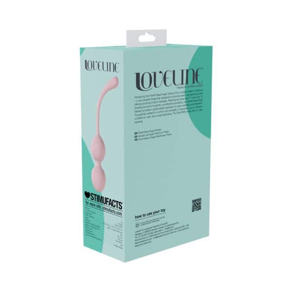 LoveLine PelviFit Beads Kegel Vibe Waterproof Remote Pink - Image 5