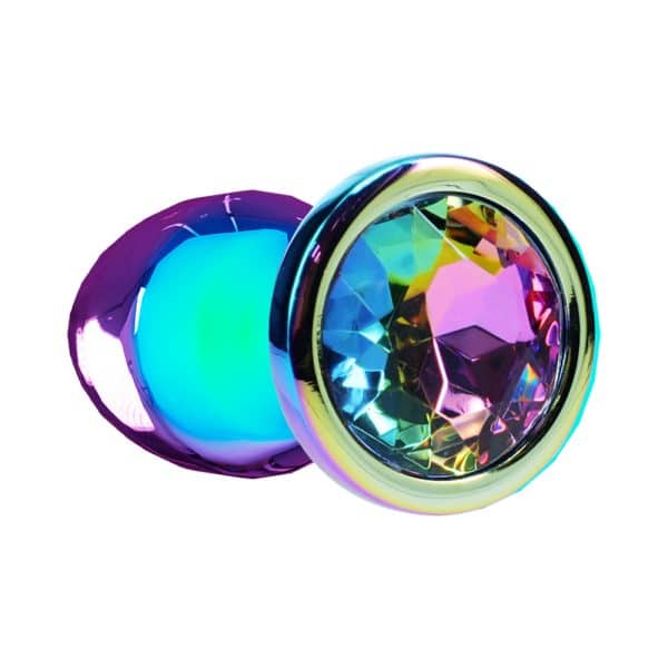 Ouch! International Venice Collection Metal Anal Plug Set Iridescent - Image 4
