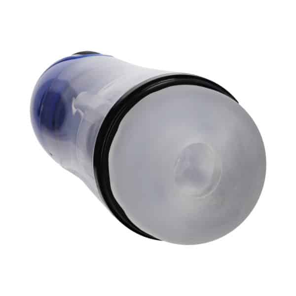 PUMPED SonicPull Masturbator Suction Vibration Multimedia Enhanced Metallic Blue - Image 6