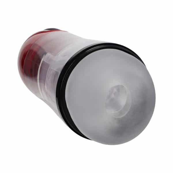 PUMPED SonicPull Masturbator Suction Vibration Multimedia Enhanced Metallic Red - Image 7