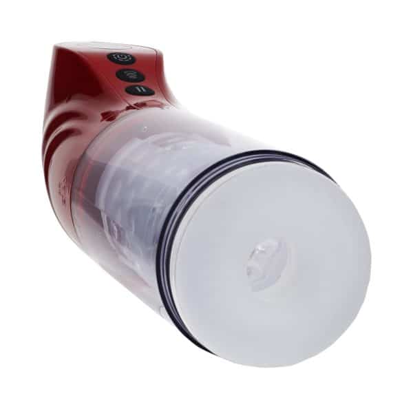 PUMPED StrokeMate Masturbator Metallic Red - Image 5