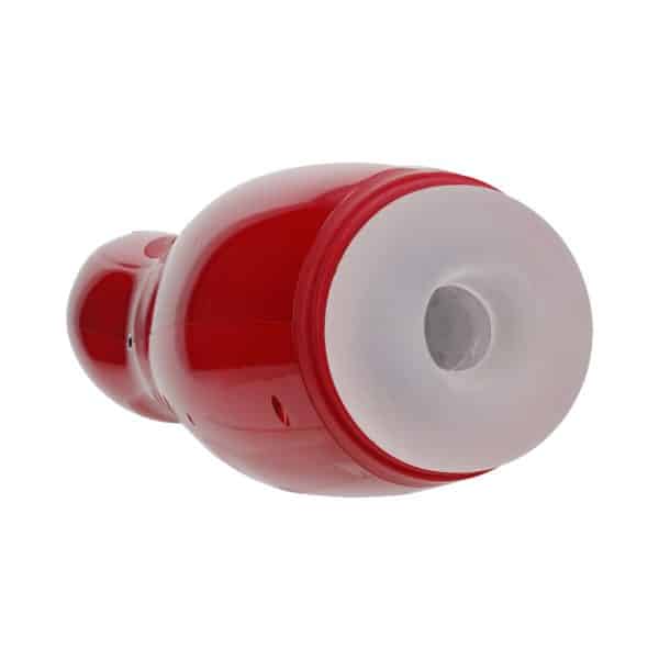 PUMPED Virtuo Masturbator Suction Vibration Phone Attachment Metallic Red - Image 7