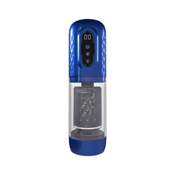 PUMPED Vortex Masturbator Metallic Blue - Image 3