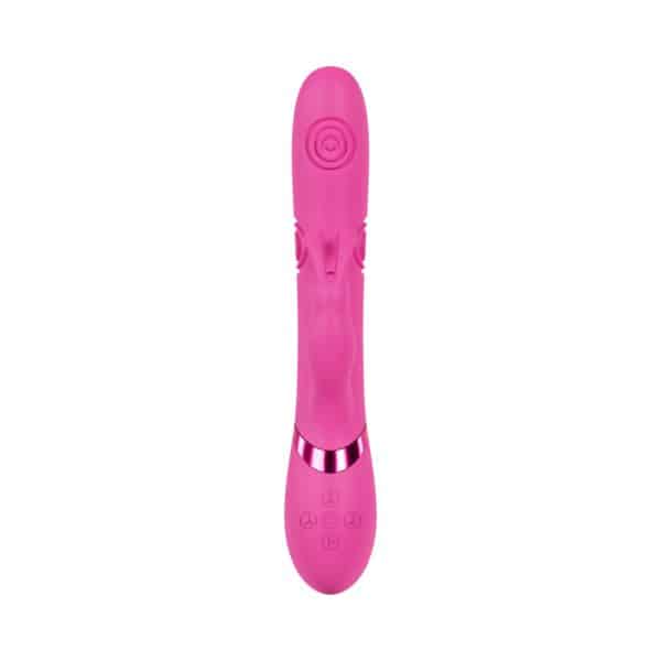 VIVE Mimi Rechargeable G-Spot Vibrating and Tapping Rabbit Pink - Image 3
