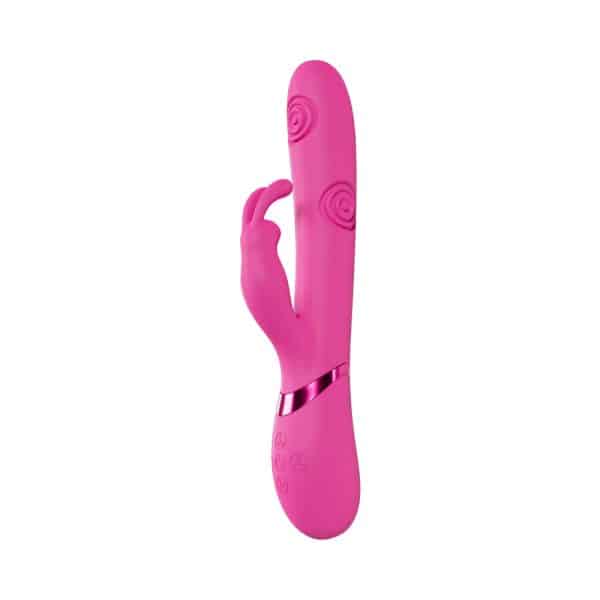 VIVE Mimi Rechargeable G-Spot Vibrating and Tapping Rabbit Pink - Image 4