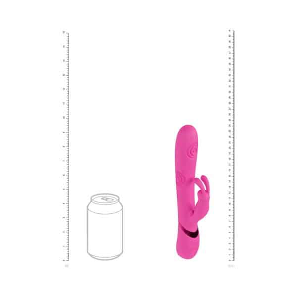 VIVE Mimi Rechargeable G-Spot Vibrating and Tapping Rabbit Pink - Image 5