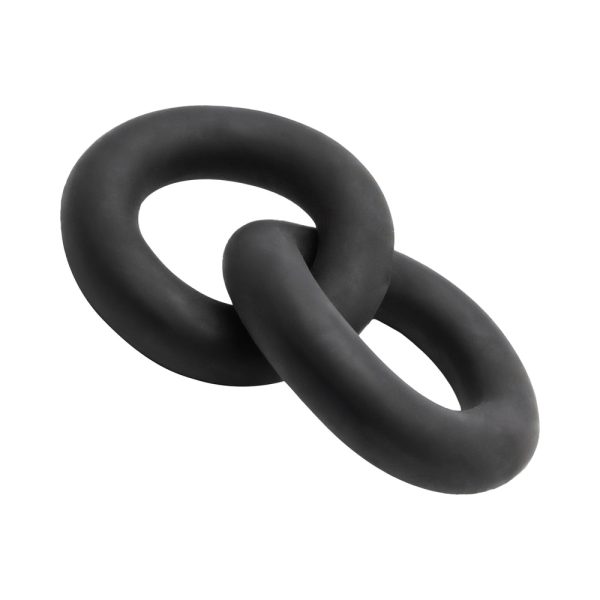 Oxballs Shackle Double Link''d Cock/Ball Rings Special Edition Night - Image 4