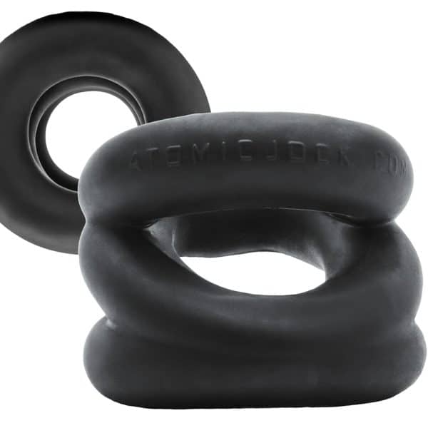 Oxballs Z-Balls Zig-Zag Cockring / Ballstretcher Special Edition Night - Image 4