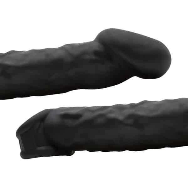 Oxballs Muscle Ripped Inner Ribbed Velvet-Smooth Cocksheath Special Edition Night - Image 4