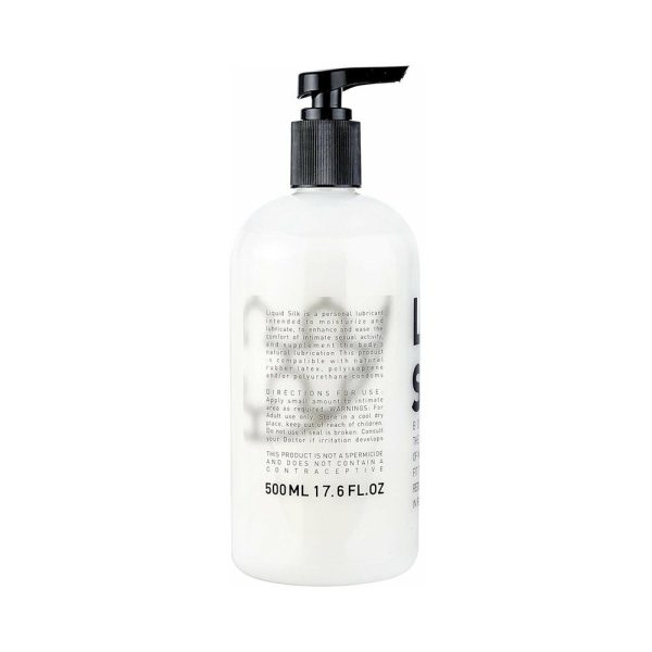 Liquid Silk Lubricant White 500 ml / 17.6 oz. - Image 2