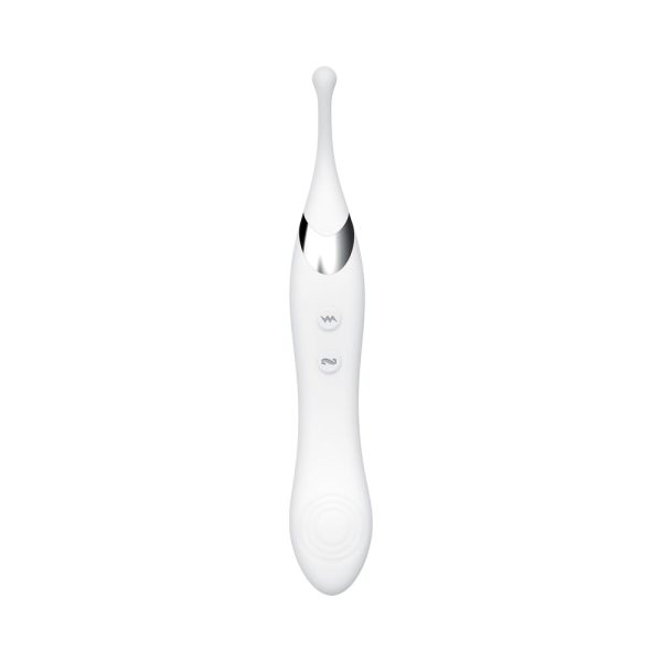 Clit-Tastic Arousing Clit Teaser with Attachments White - Image 2