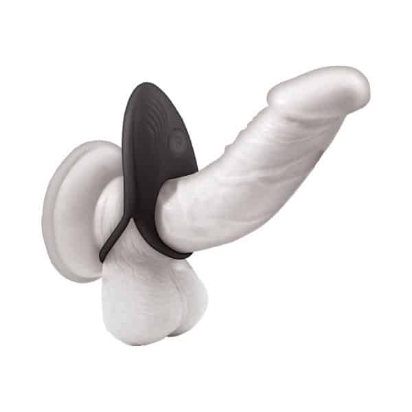 Cockpower Vibrating Ring with Adjustable Cock Tie Black - Image 3