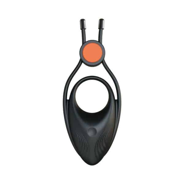 Cockpower Vibrating Ring with Adjustable Cock Tie Black - Image 4