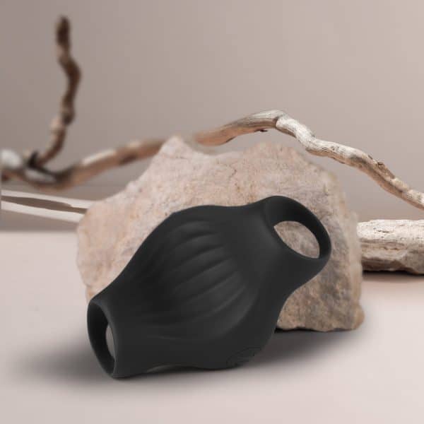 Rocks-Off Palm Vibrating Masturbator Black - Image 6
