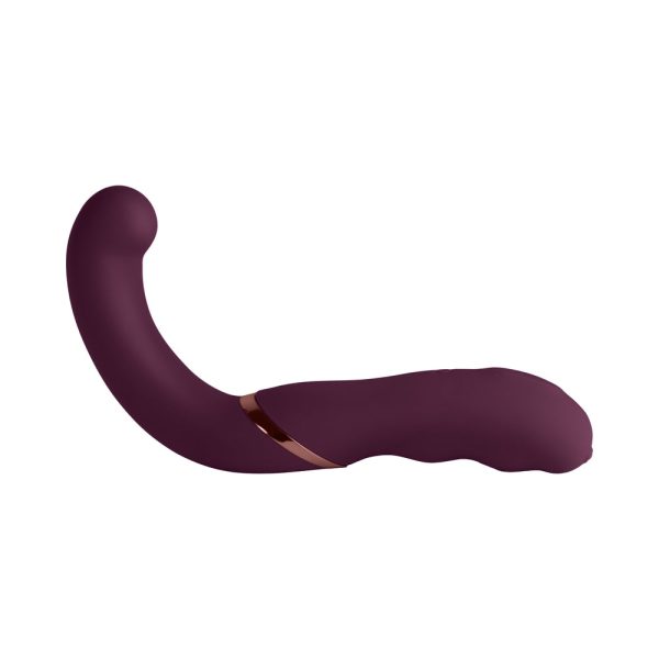 Rocks-Off Gemini Dual Stimulator Burgundy - Image 10