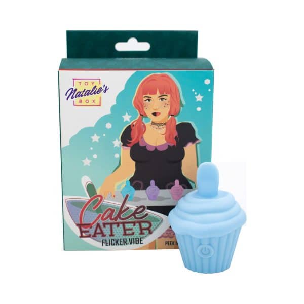 Cake Eater Clit Flicker Stimulator Blue - Image 7