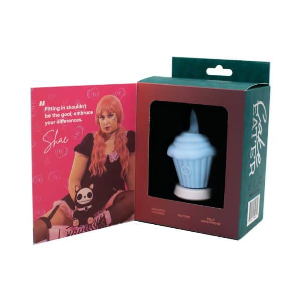 Cake Eater Clit Flicker Stimulator Blue - Image 2