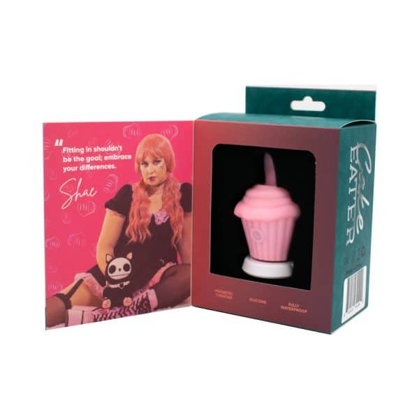 Cake Eater Clit Flicker Stimulator Pink - Image 2