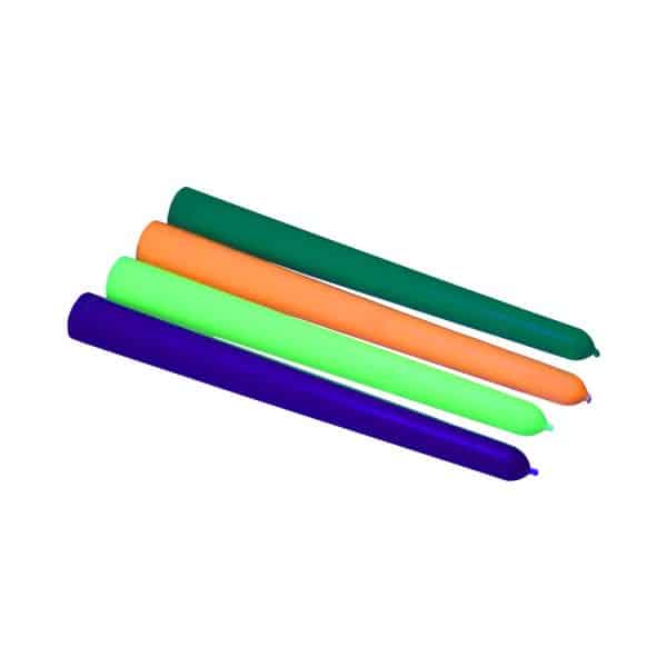 Master Series Glow Wax UV Blacklight Reactive Drip Candles Set of 4 - Image 3
