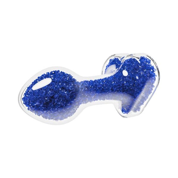 Oh My Gem Prestige Glass Anal Plug Blue - Image 4