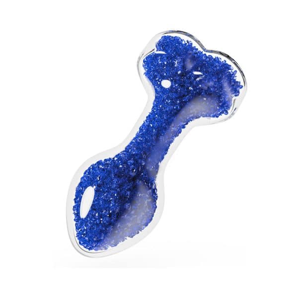 Oh My Gem Prestige Glass Anal Plug Blue - Image 5