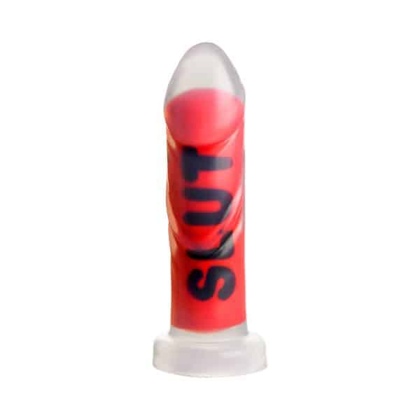 Master Series SLUT Silicone Dildo - Image 2