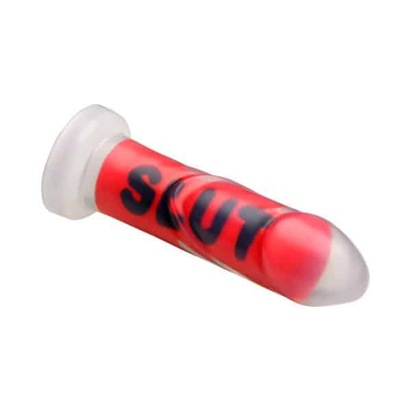 Master Series SLUT Silicone Dildo - Image 3