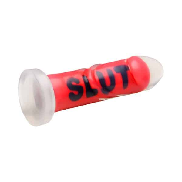 Master Series SLUT Silicone Dildo - Image 4