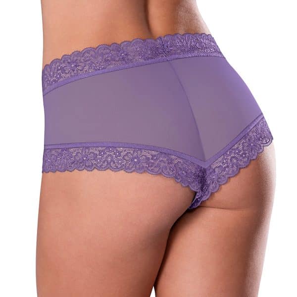Magic Silk Sweetums Cheeky Hipster Boy Short Grape L/XL - Image 2