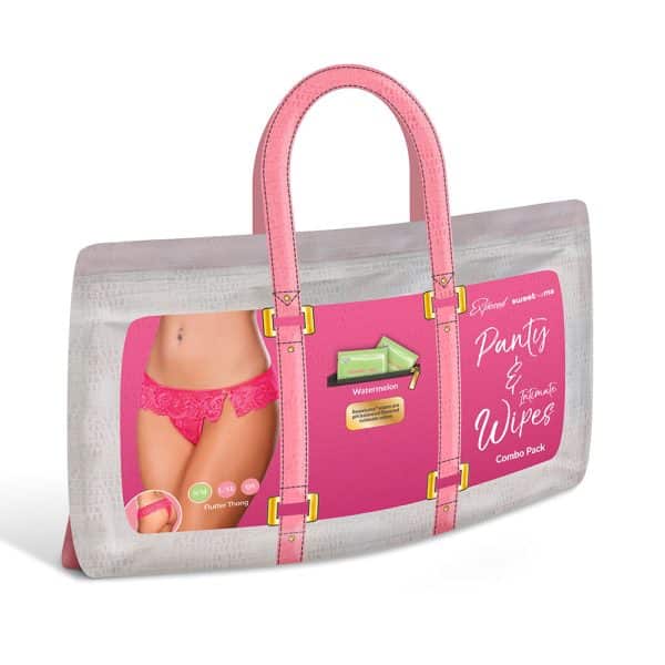 Magic Silk Sweetums Flutter Thong Watermelon S/M - Image 3