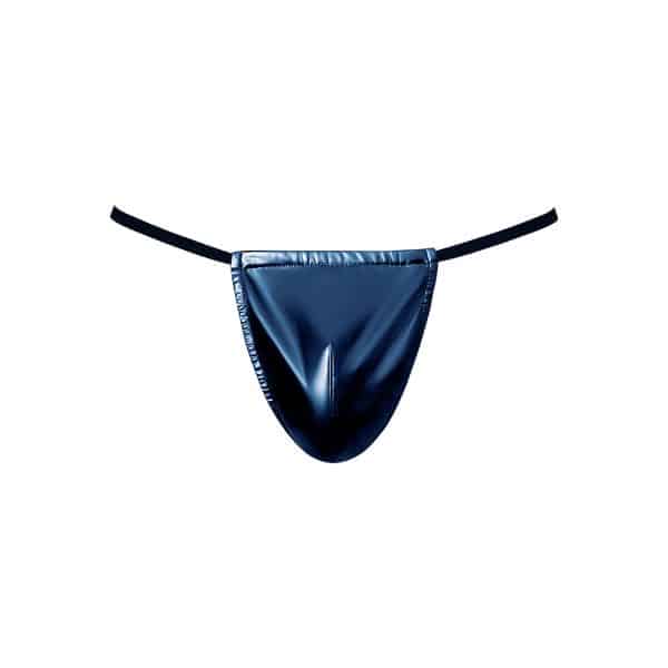 Male Power Liquid Onyx 2.0 Posing Strap Blue O/S - Image 3