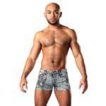 Male Power The Matchmaker Mini Short Denim Print L