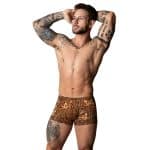 Male Power The Ultimate Duo CRB Pouch Short & Black Cock Ring Animal M