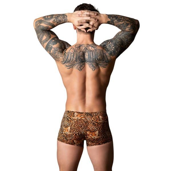 Male Power The Ultimate Duo CRB Pouch Short & Black Cock Ring Animal M - Image 3