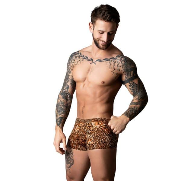 Male Power The Ultimate Duo CRB Pouch Short & Black Cock Ring Animal L - Image 2