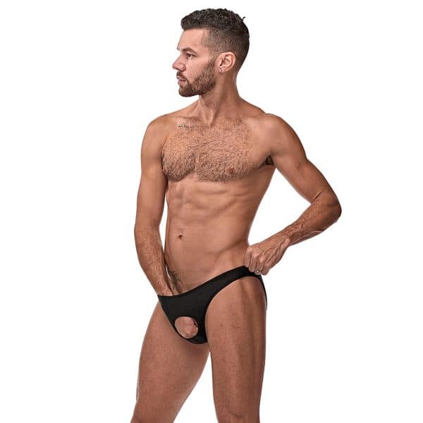 Male Power The Ultimate Duo CRR Pouchless Brief & Red Cock Ring  Black O/S - Image 2