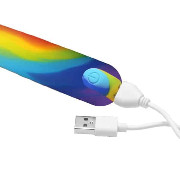 BANG! Rainbow Silicone Vibrator - Image 8