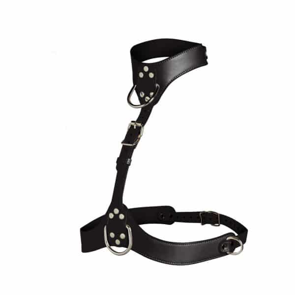 Master Series Vixen Chest Harness Black - Image 2