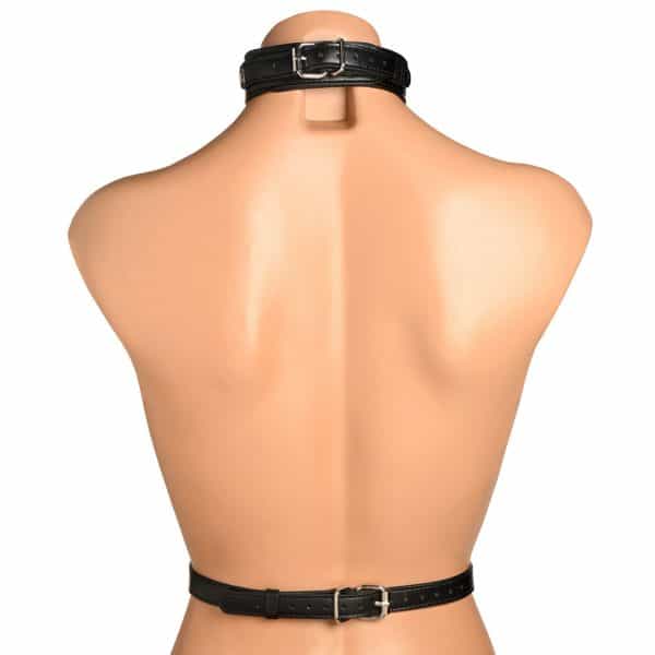 Master Series Vixen Chest Harness Black - Image 4