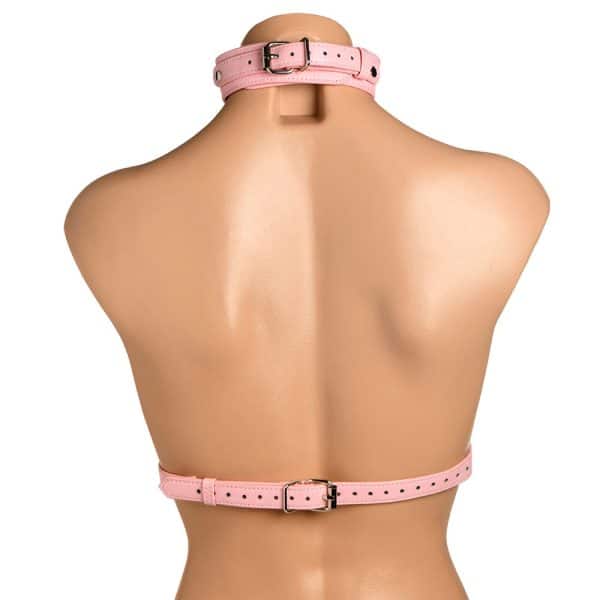 Master Series Vixen Chest Harness Pink - Image 5