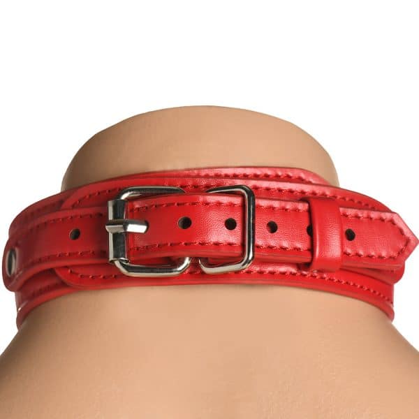 Master Series Vixen Chest Harness Red - Image 6